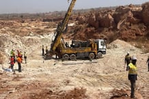 La mine aurifère de Kobada, exploitée par l’australien Toubani Resources, au Mali. © Kobani Resources