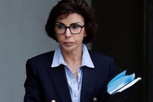 Rachida Dati, la ministre française de la Culture et maire du VIIe arrondissement de Paris, le 16 avril 2025, à Paris. © STEPHANIE LECOCQ/REUTERS