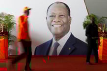 Cérémonie d’ouverture du congrès du RHDP, à Abidjan, le 21 juin 2025. © REUTERS/Luc Gnago