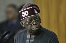 Le président nigérian, Bola Tinubu, lors d’un déplacement au Brésil, le 25 août 2025.