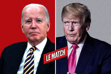 L’actuel président des États-Unis, le démocrate Joe Biden, et son prédécesseur, le républicain Donald Trump, devraient s’opposer à nouveau, le 5 novembre 2024. © MONTAGE JA : Stringer/SPUTNIK/SIPA ; USA Today Network/Sipa