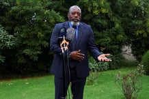 Joseph Kabila, l’ancien président de la RD Congo, à Johannesburg, le 18 mars 2025. © Siphiwe Sibeko/REUTERS