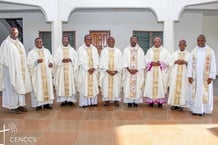 Les membres de la Conférence des évêques du Togo.