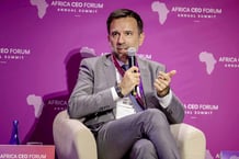 Gabriel Semelas, directeur Afrique et Moyen-Orient d’Airbus, à Kigali, 14 mai 2026. © Gasana Gael/ ACF pour JA
