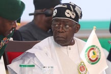 Le président du Nigeria, Bola Tinubu, à Abuja, le 10 décembre 2023. © Kola Sulaimon / AFP.