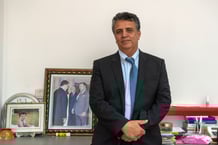 Abdellatif Ouahbi, le ministre marocain de la Justice, porte une réforme contestée du Code de procédure pénale. © MOHAMED DRISSI K. POUR JA