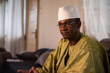 Le Premier ministre malien Choguel Kokalla Maïga à Bamako, en octobre 2021. © Nicolas Remene/Le Pictorium pour JA