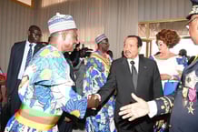 Paul Biya à Maroua, le 7 octobre 2025.