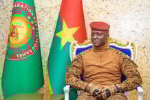 Ibrahim Traoré, à Ouagadougou, le 20 mars 2025. © Présidence du Faso