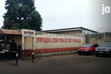 L’entrée de la prison Makala, à Kinshasa. © GRIP