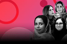 Laila Ahl Sidi Mouloud, Rim Chabat, Nadia Bouaida, Yasmine Lamrhaouar. © Montage JA; Mohamed Drissi Kamili pour JA; Courtesy Nadia Bouaida; Facebook; DR