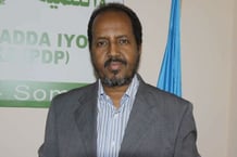 Hassan Sheikh Mohamoud © Farah Abdi Warsameh/AP/SIPA