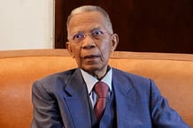 L’ancien président de Madagasacar, Didier Ratsiraka (ici le 8 mai 2020), est décédé le 28 mars 2021 à l’âge de 84 ans. © DR/Collection privée