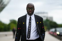 Virgil Abloh lors de la Fashion Week haute couture, le 5 juillet 2021 à Paris. © Edward Berthelot/Getty Images