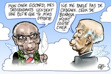Le président Léopold Sédar Senghor est mort le 20 décembre 2001 à Verson, en France, où il s’était retiré depuis son départ volontaire du pouvoir, le 31 décembre 1980. © Glez