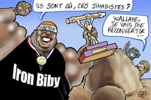 Iron_biby_fait_rever_IB_1256 © L’athlète burkinabè “Iron Biby” vient de conserver son titre mondial au World log lift challenge.