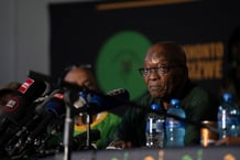 L’ancien président sud-africain Jacob Zuma, le 16 décembre 2023, à Soweto. © Ihsaan HAFFEJEE / AFP
