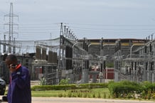 La centrale électrique de Yopougon, près d’Abidjan, en 2023. © Issouf Sanogo / AFP