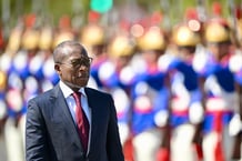 Patrice Talon, le 23 mai dernier, lors de son déplacement au Brésil. © EVARISTO SA / AFP