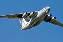 Avion de transport militaire de fabrication russe Iliouchine Il-76 (illustration). © Artem Katranzhi from Bakashikha, Russia / Wikimedia / Creative commons