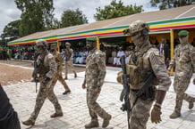 Le chef de la junte malienne le Colonel Assimi Goita, à Bamako, le 22 septembre 2022 © AP/SIPA