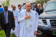 Le président élu de Mauritanie, Mohamed Ould Cheikh El Ghazouani © REUTERS