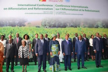 La première Conférence internationale sur l’afforestation et le reboisement s’est ouverte le 5 juillet, à Kintélé, sous l’autorité de Denis Sassou-N’Guesso, Président de la République, chef de l’État. © Présidence de la République du Congo