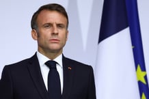 Emmanuel Macron le 13 juillet dernier, à Paris. © Stephanie Lecocq / POOL / AFP