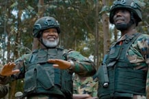 Corneille Nangaa, ancien président de la Ceni, au côté de Sultani Makenga, chef militaire du M23 (capture d’écran d’une image non datée diffusée sur les réseaux sociaux). © DR