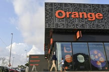L’opérateur Orange est numéro un sur le mobile en Côte d’Ivoire. © Issouf Sannogo / AFP