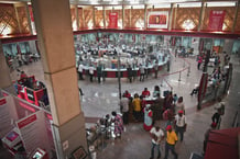 Au siège de la Société générale de Banque en Côte d’Ivoire (SGBCI), le 10 décembre 2018, à Abidjan. © Olivier pour JA