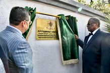 Nasser Bourita et son homologue tchadien, Abderaman Koulamallah, ont inauguré le Consulat général de la République du Tchad à Dakhla le 14 août 2024. © Tchad Diplomatie