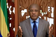 Paul-Marie Gondjout, le ministre de la Justice du gouvernement de transition du Gabon. © DR