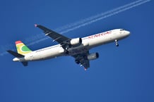 Un avion de la compagnie Air Sénégal. © SOPA Images/SIPA