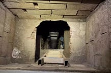 Un réseau criminel exploitait ce tunnel creusé à 12 m de profondeur pour introduire la drogue dans l’enclave espagnole, en provenance du Maroc. © Guardia Civil