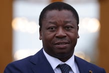 Faure Essozimna Gnassingbé, à Berlin, en novembre 2023. © Sean Gallup / Getty Images via AFP