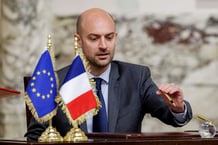 Le ministre français de l’Europe et des Affaires étrangères, Jean-Noël Barrot, le 7 avril 2025. © Ludovic MARIN / POOL / AFP