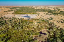 Vue des montagnes du Tibesti, dans la région du même nom, au nord du Tchad, en novembre 2024. © Michael Runkel / Robert Harding RF via AFP