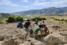 Des fouilles sur le site de Kach Kouch, un village marocain vieux de 4 000 ans, en juin 2023. © Kach Kouch Archaeological Project/Facebook