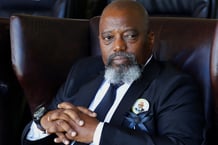 Joseph Kabila à Windhoek, le 28 février 2025. © REUTERS/Siphiwe Sibeko