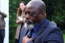 Joseph Kabila à Johannesburg, le 18 mars 2025. © Siphiwe Sibeko/REUTERS