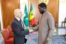 Le chef de mission du FMI pour le Sénégal et le chef de l’État sénégalais.