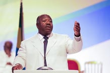 Ali Bongo Ondimba, en décembre 2017. © Steeve Jordan / AFP