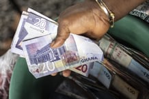 Au Ghana, la dette extérieure s’élevait à 28,5 milliards de dollars en mars 2025. © (Photo by OLYMPIA DE MAISMONT / AFP)