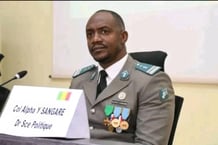 Le colonel Alpha Yaya Sangaré.