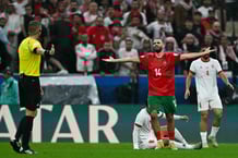 Le milieu de terrain marocain Oussama Tannane lors de la finale de la Coupe arabe de la Fifa 2025 entre la Jordanie et le Maroc au stade Lusail, le 18 décembre 2025.