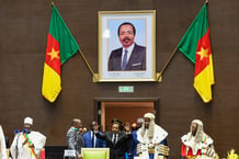Paul Biya, à Yaoundé, le 6 novembre 2025. © CHINE NOUVELLE/SIPA