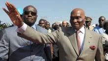 Le président sénégalais Abdoulaye Wade, le 12 février 2010, à Rufisque. © AFP