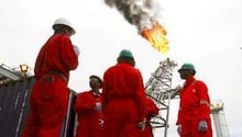 Exploitation du gisement offshore de Bonga, au large de Lagos, au Nigeria. © Reuters