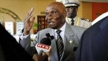 Le président Abdoulaye Wade, le 27 juillet 2010. © AFP